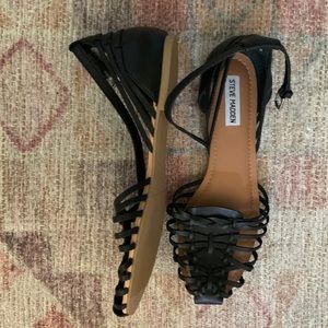 Steve Madden ‘Mory’ Flats Black